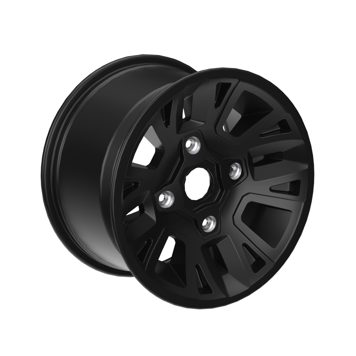 Can-Am Roue en aluminium 14" x 8.5" arrière Noir profond