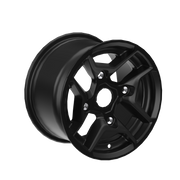 Can-Am Roue en aluminium 12" x 7.5" arrière Noir profond