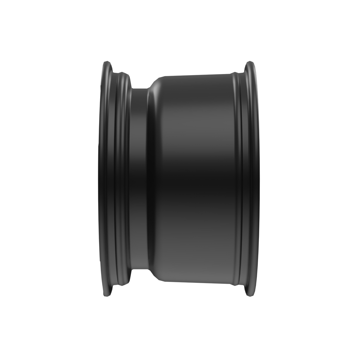 Can-Am Roue en aluminium 12" x 7.5" arrière Noir profond