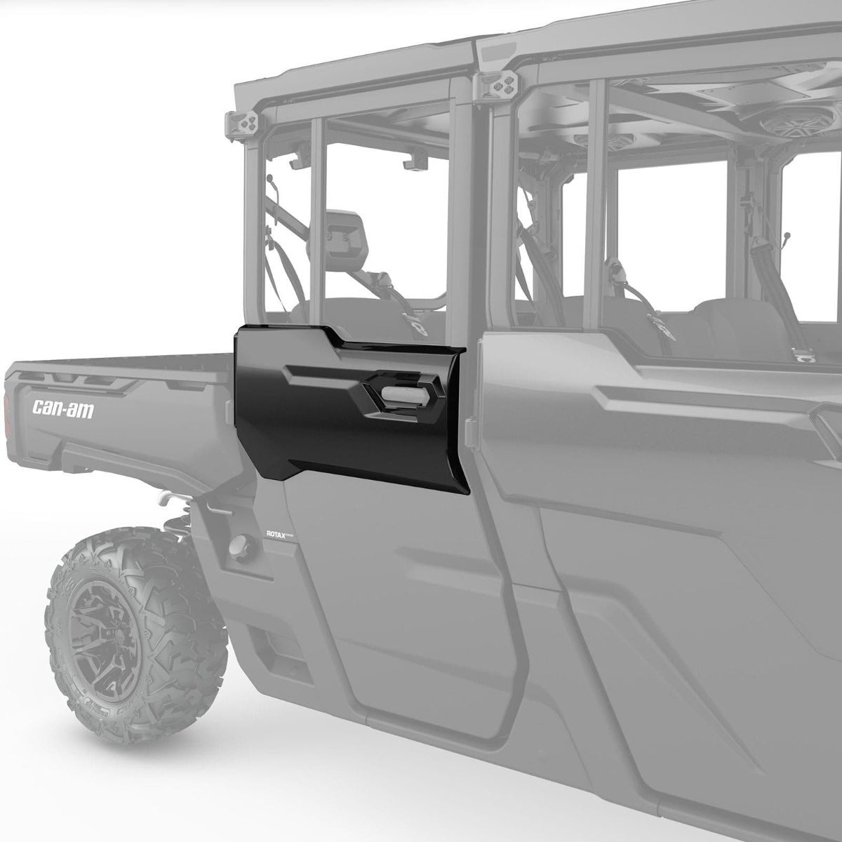Enjoliveur de porte arrière droit - Noir éternel pour Can-Am Defender