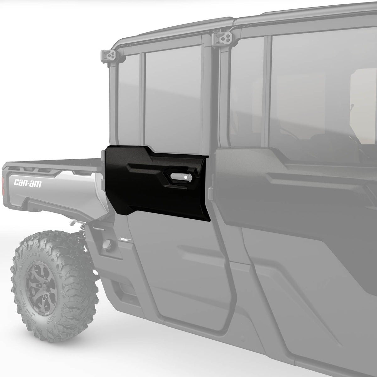 Enjoliveur de porte arrière droit - Noir furtif pour Can-Am Defender