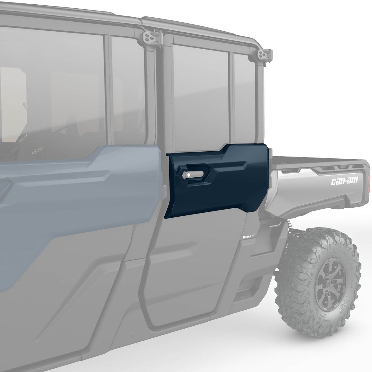 Enjoliveur de porte arrière gauche - Bleu cendré pour Can-Am Defender