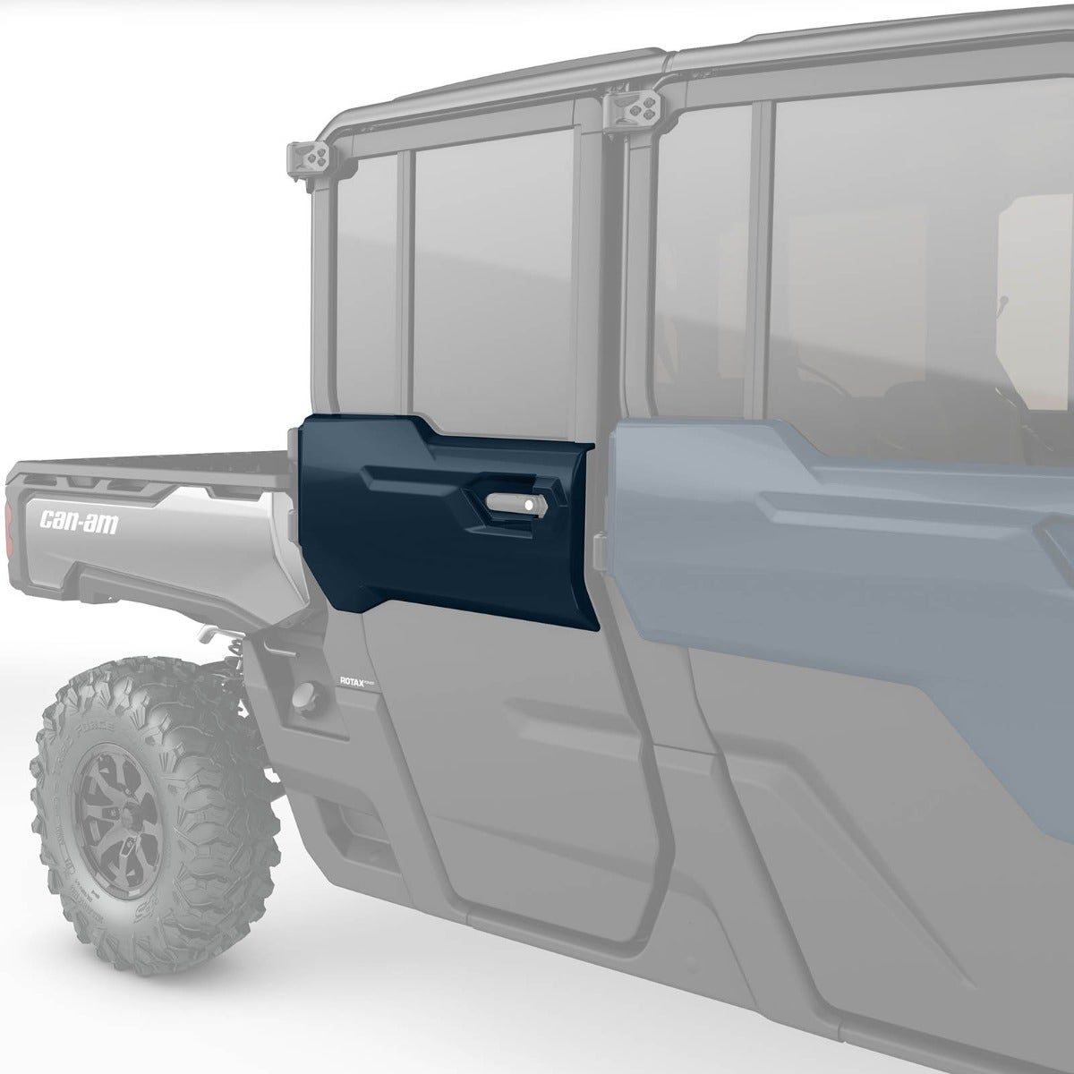 Enjoliveur de porte arrière droit - Bleu cendré pour Can-Am Defender