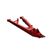 Bras de suspension supérieur gauche, rouge magma
