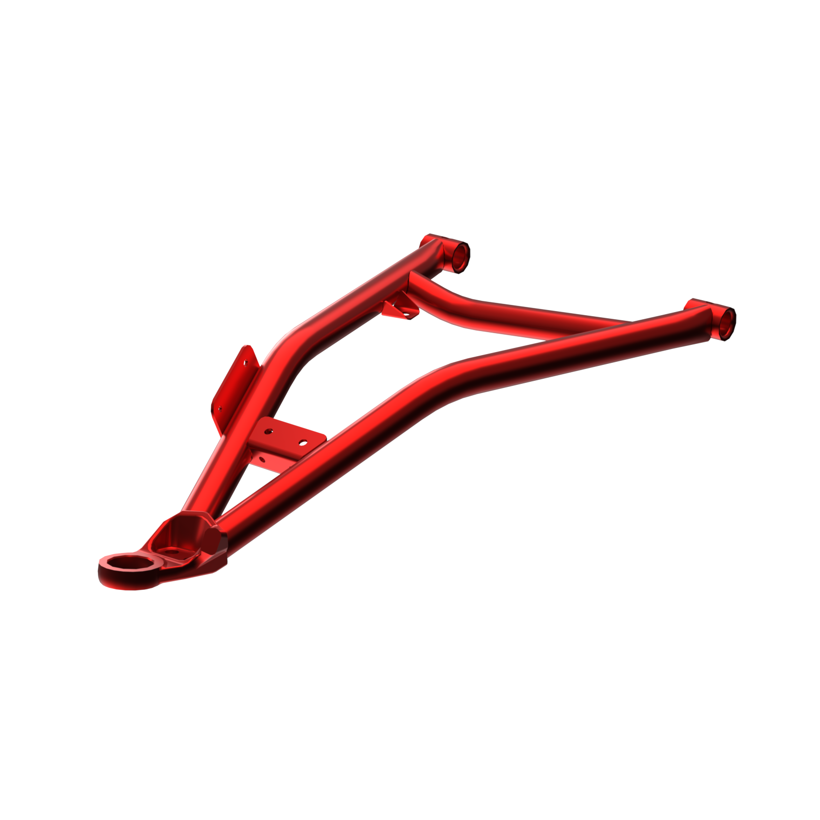 Bras de suspension inférieur gauche, rouge légion