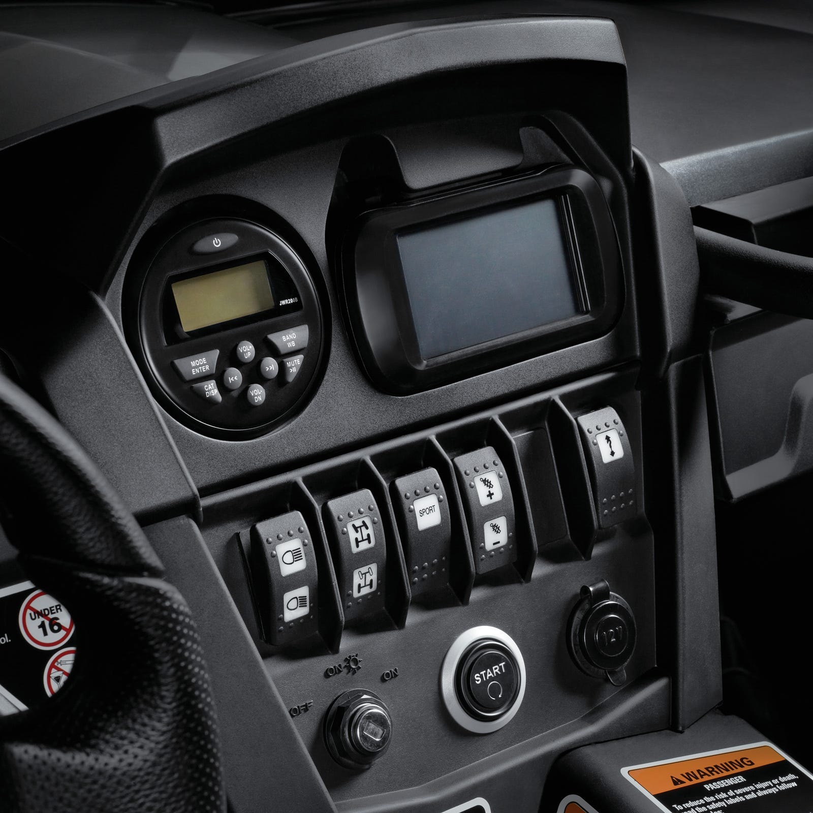 Adaptateur pour radio et système de positionnement terrestre (GPS)