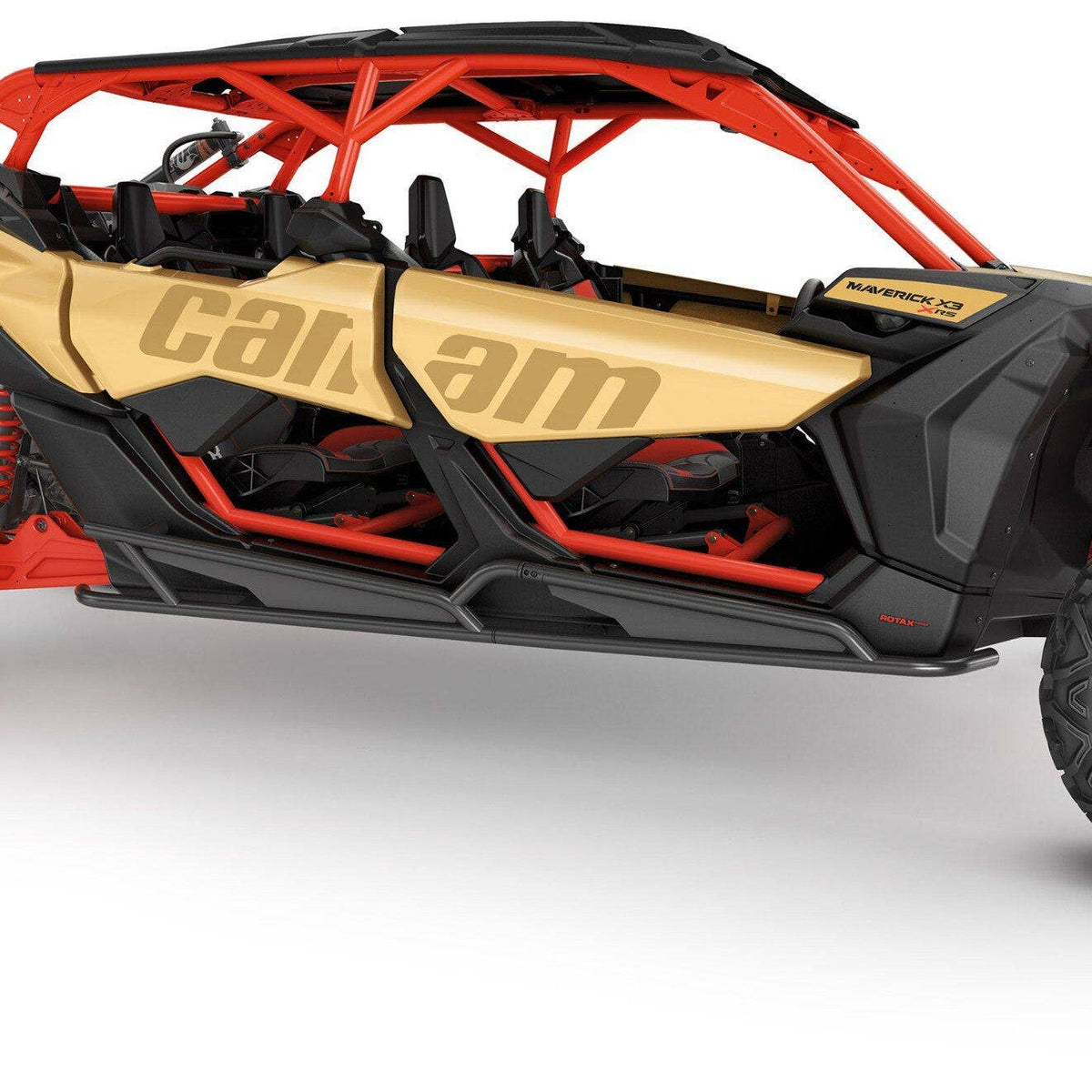 Barres protectrices latérales noires pour Can-Am Maverick X3