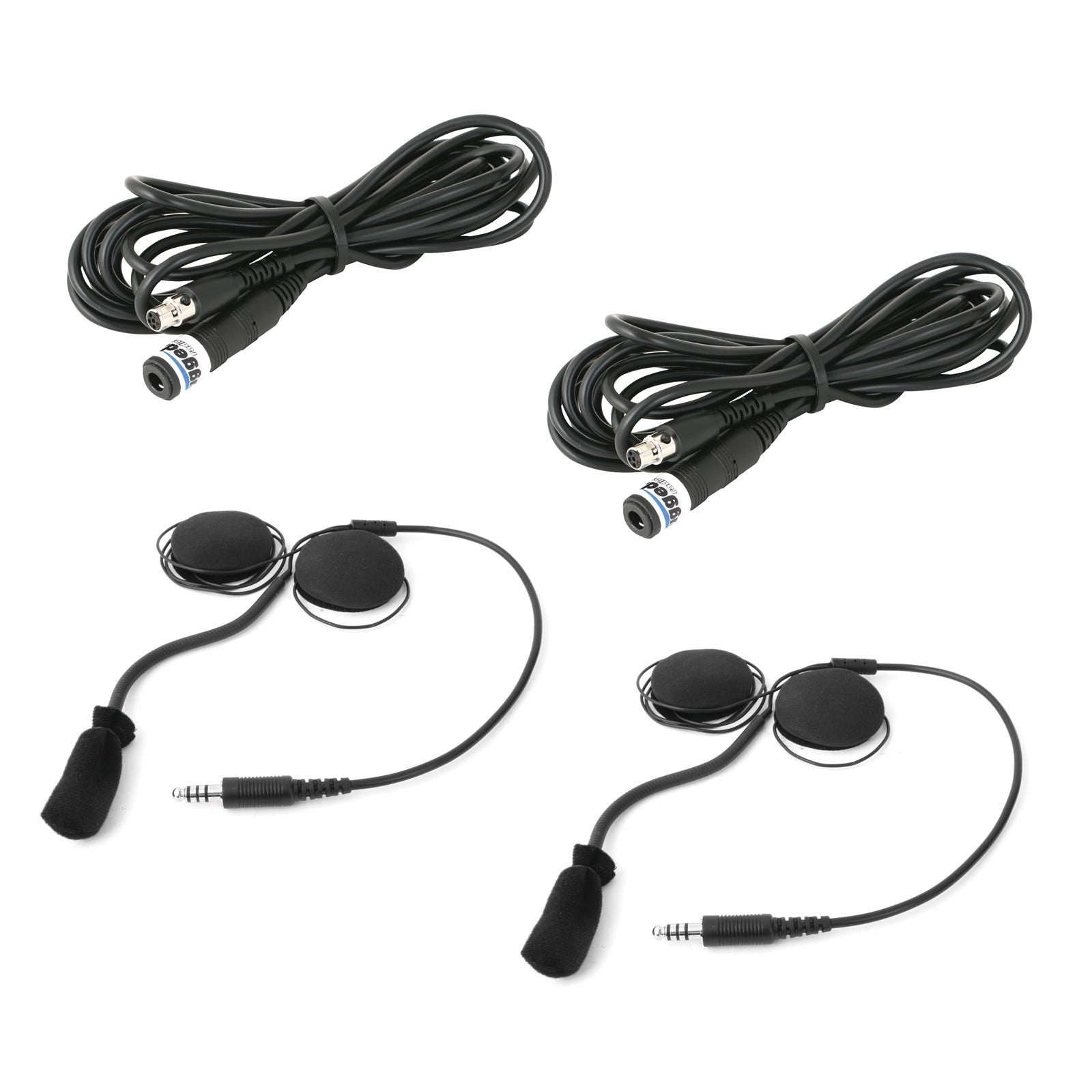 Ensemble de casque d'écoute pour passagers arrières Rugged Radios