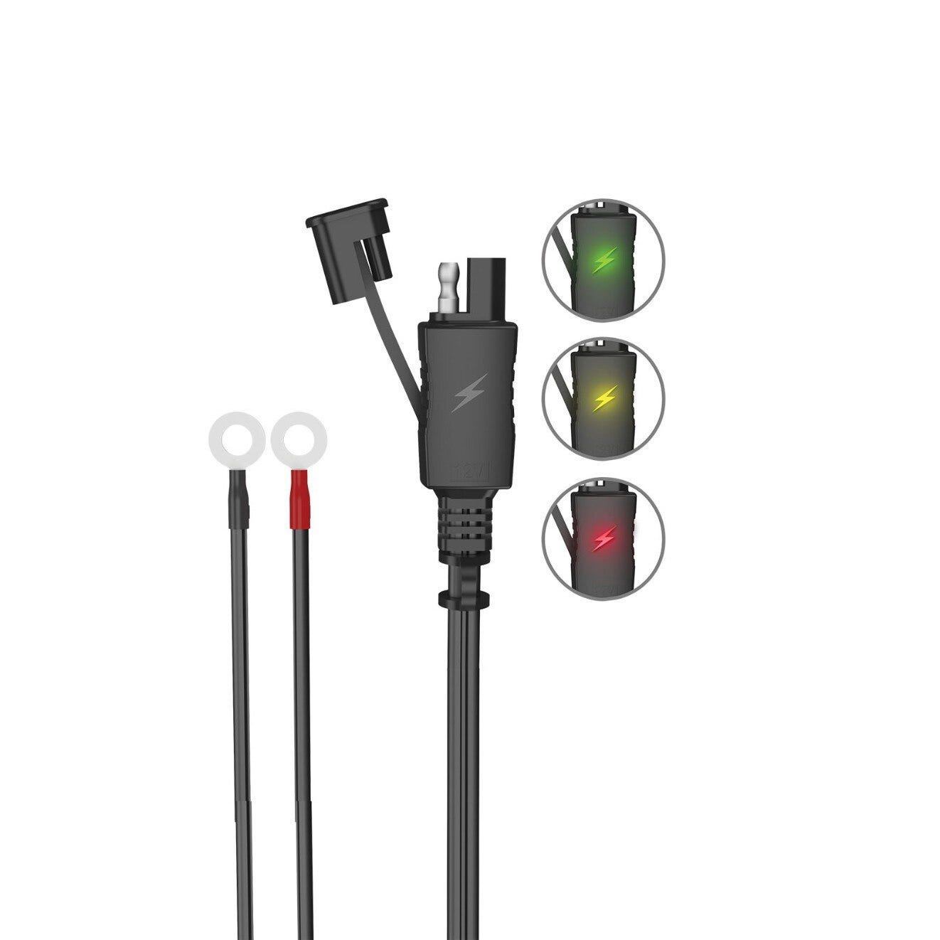 Câble de recharge rapide avec indicateur de charge