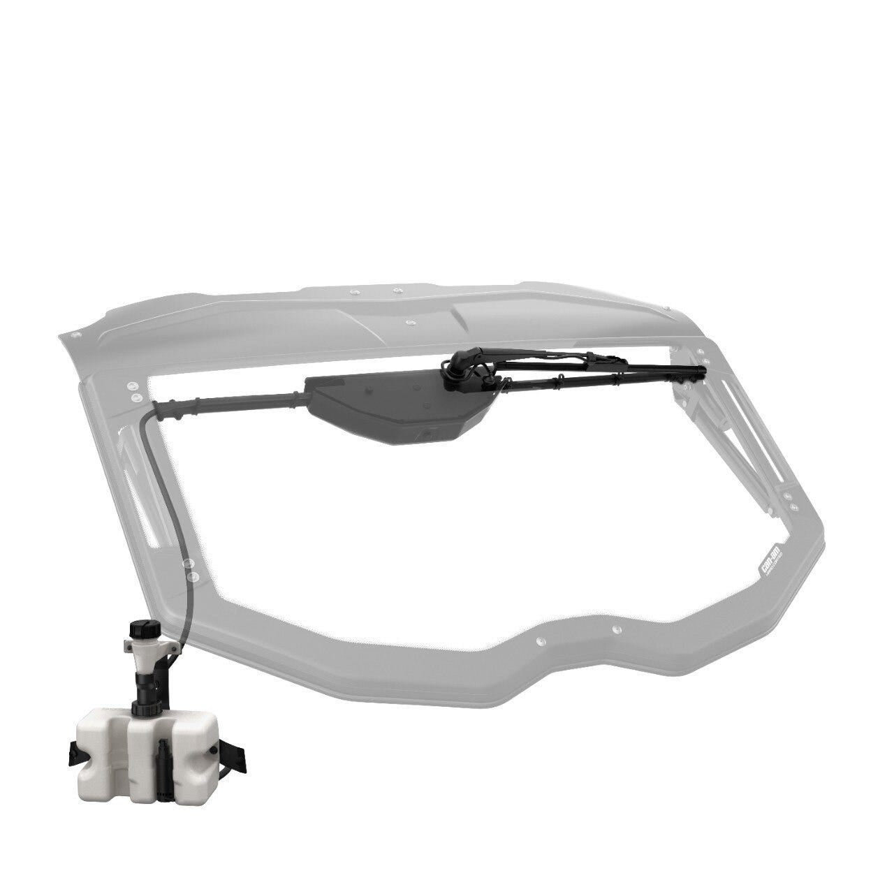 Ensemble d’essuie-glace et distributeur de liquide lave-glace pour pare-brise Powerflip