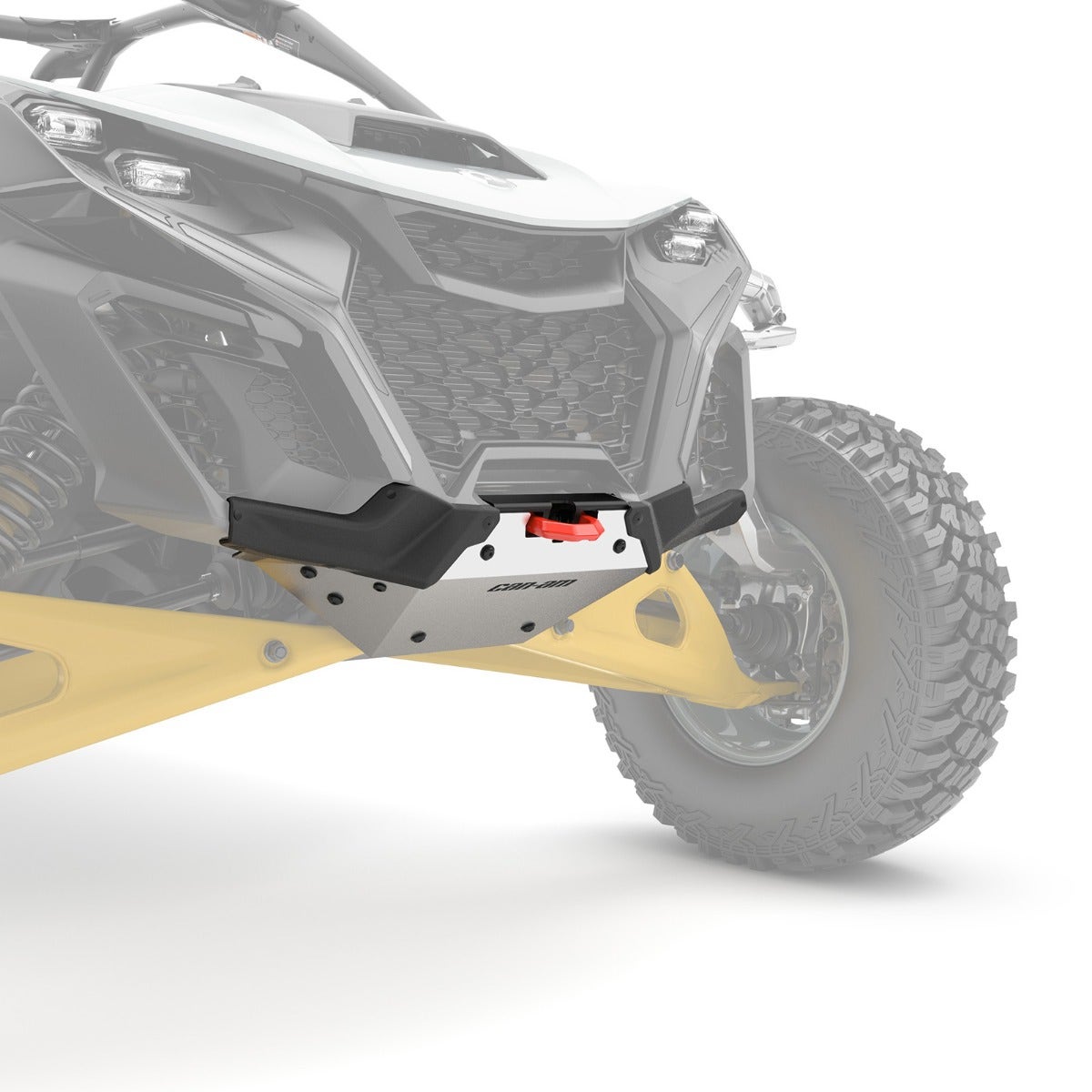 Pare-chocs avant Dune titane liquide pour Can-Am Maverick R