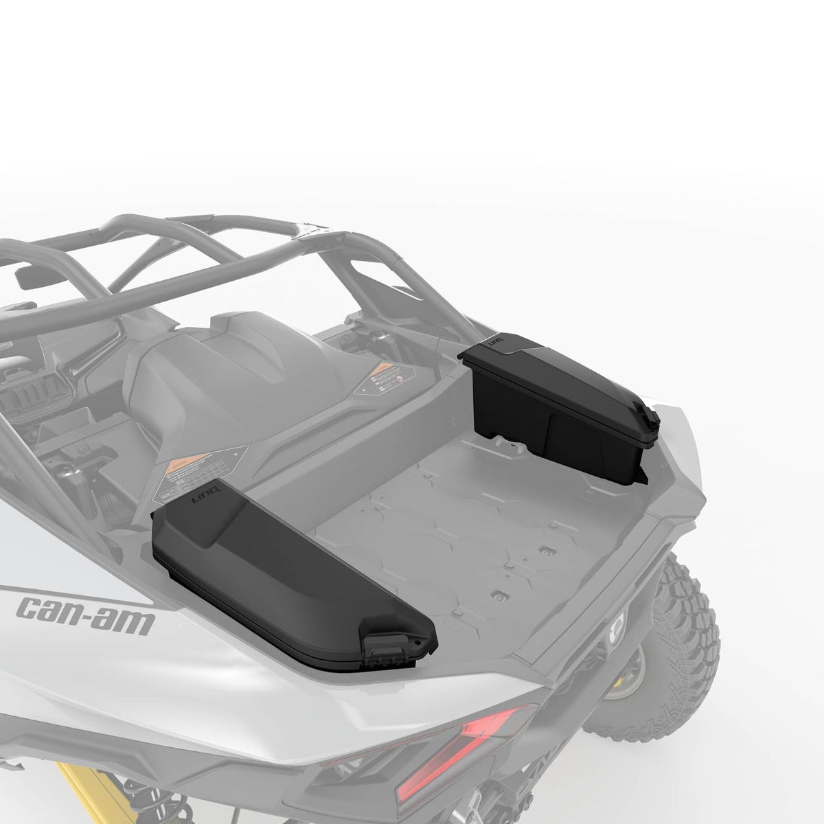 Boîtes cargo latérales LinQ (13.5 L) pour Can-Am Maverick R
