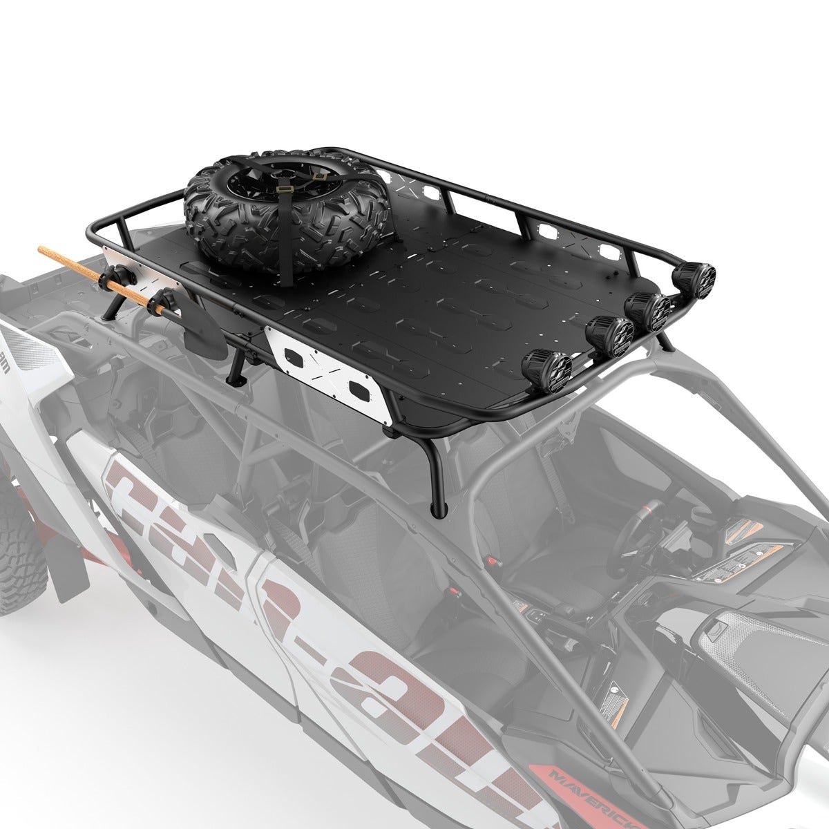 Porte-bagages pour toit Adventure pour Can-Am Maverick R