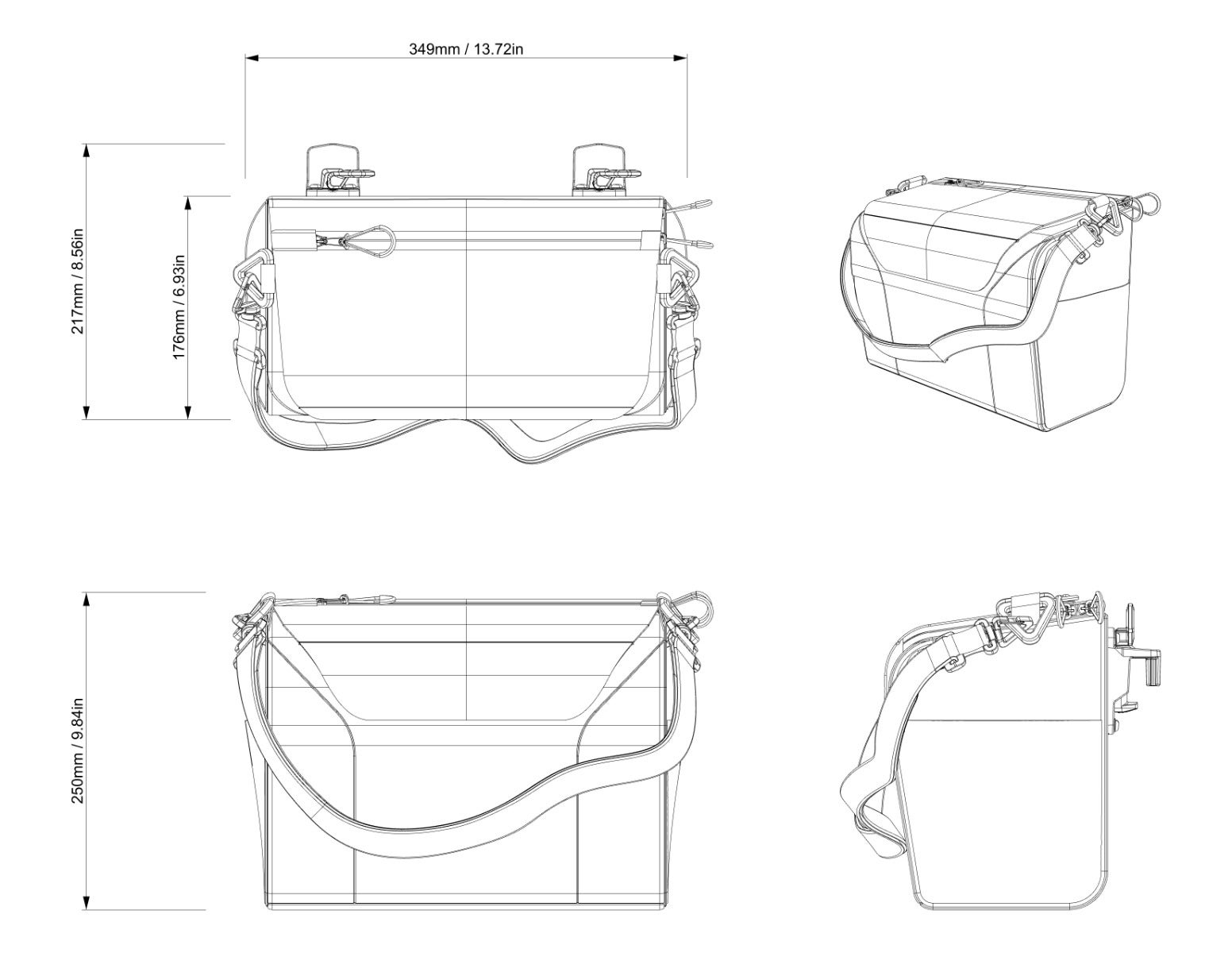 Sac LinQ Lite (10 L) pour Can-Am Outlander