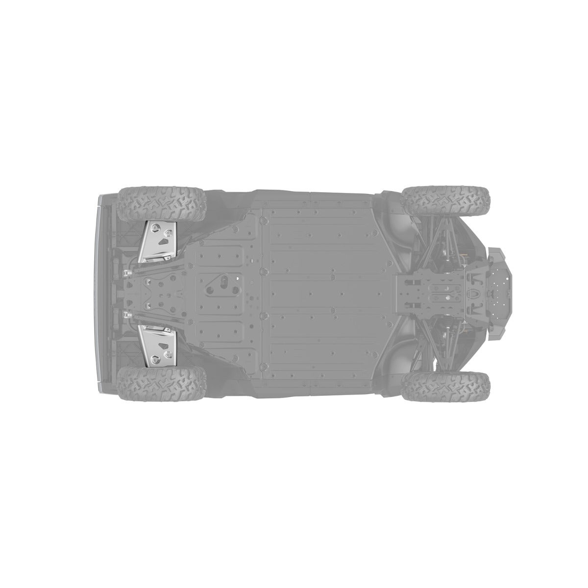 Protecteurs de bras triangulaires arrière en aluminium Can-Am Defender
