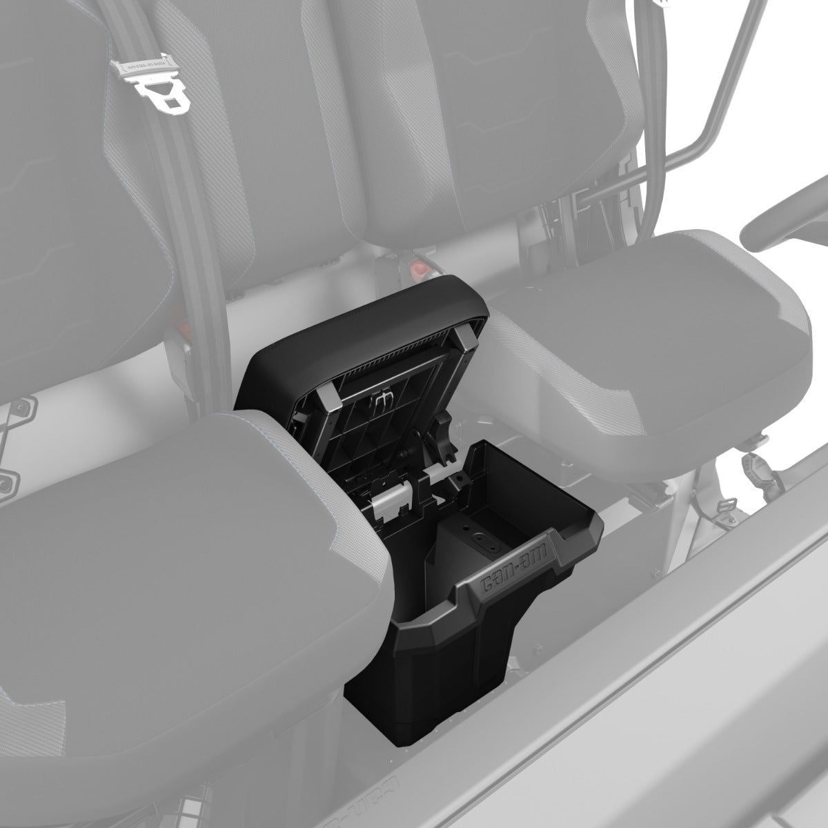 Compartiment sous le siège central (7 L) pour Can-Am Defender