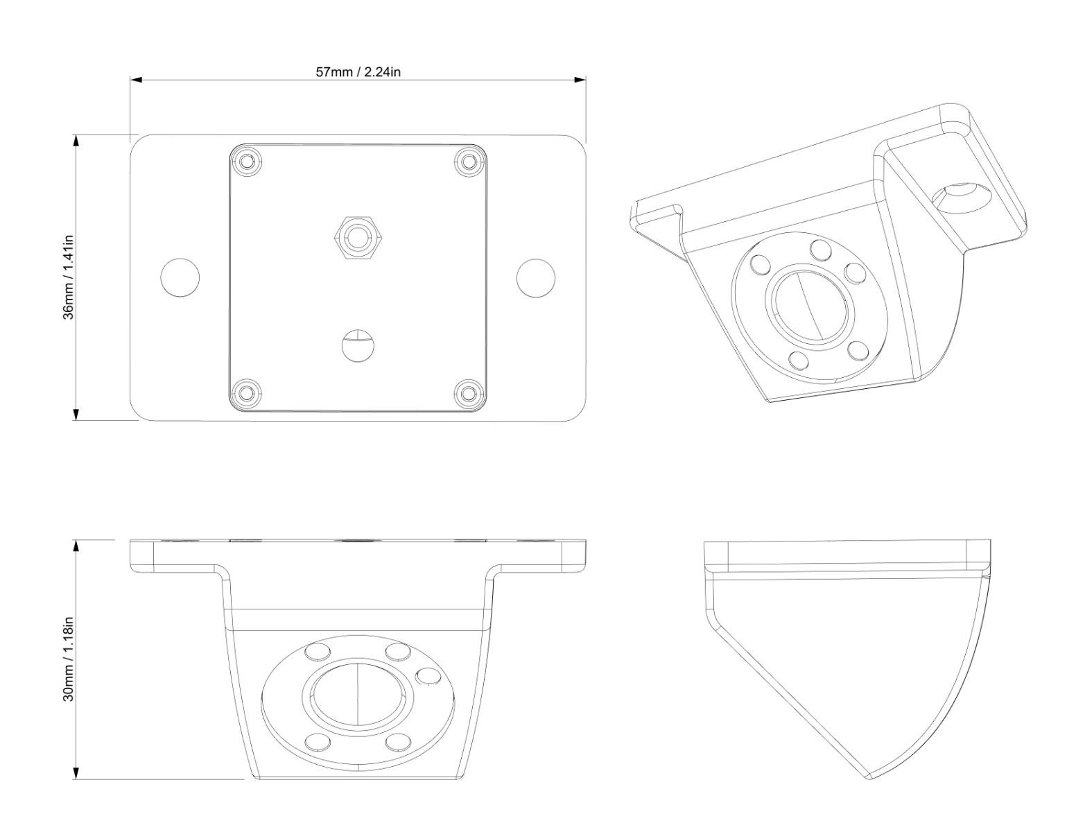 Can-Am Defender Front view Camera (without Touchscreen Display)