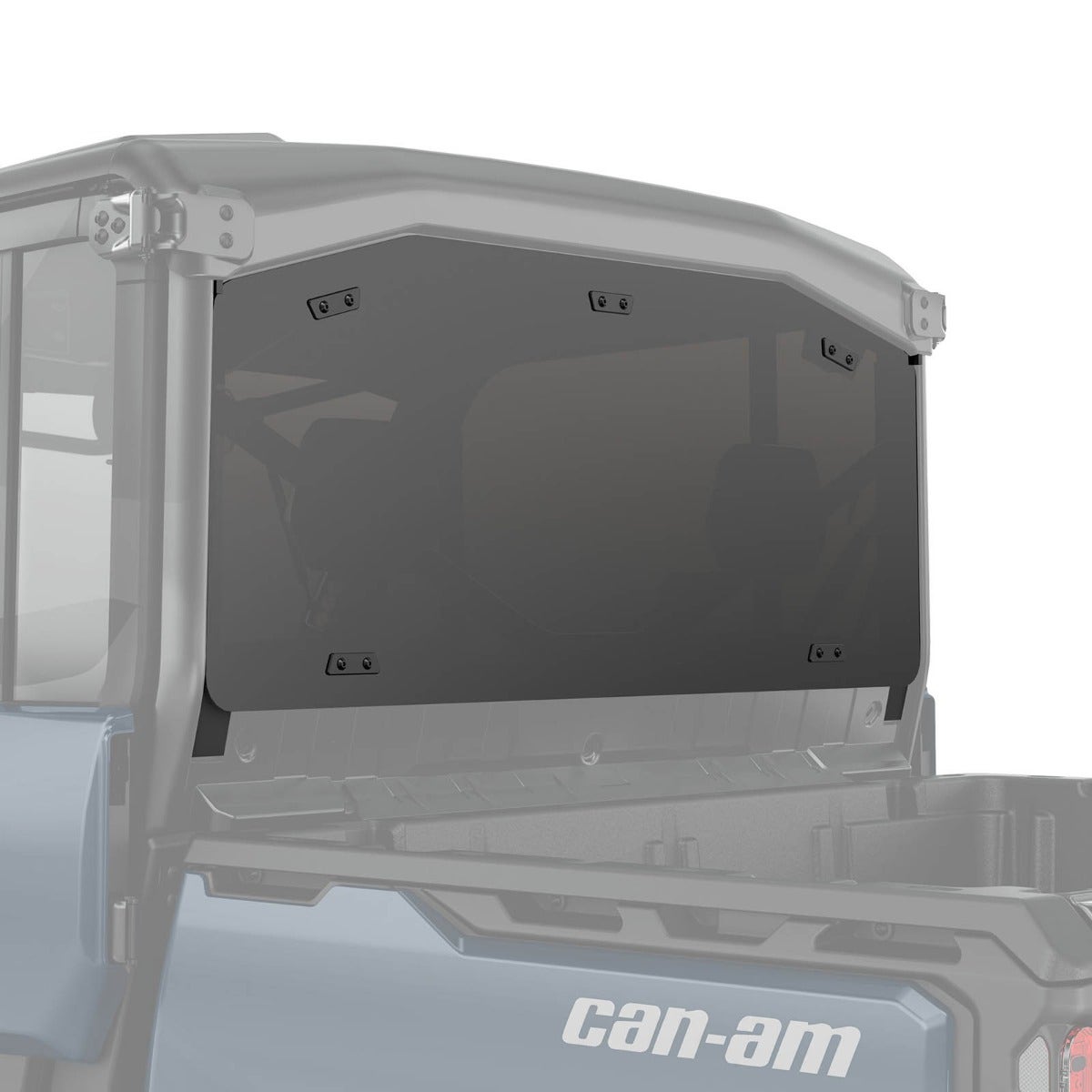 Can-Am Defender Rear Glass Window - Tinted