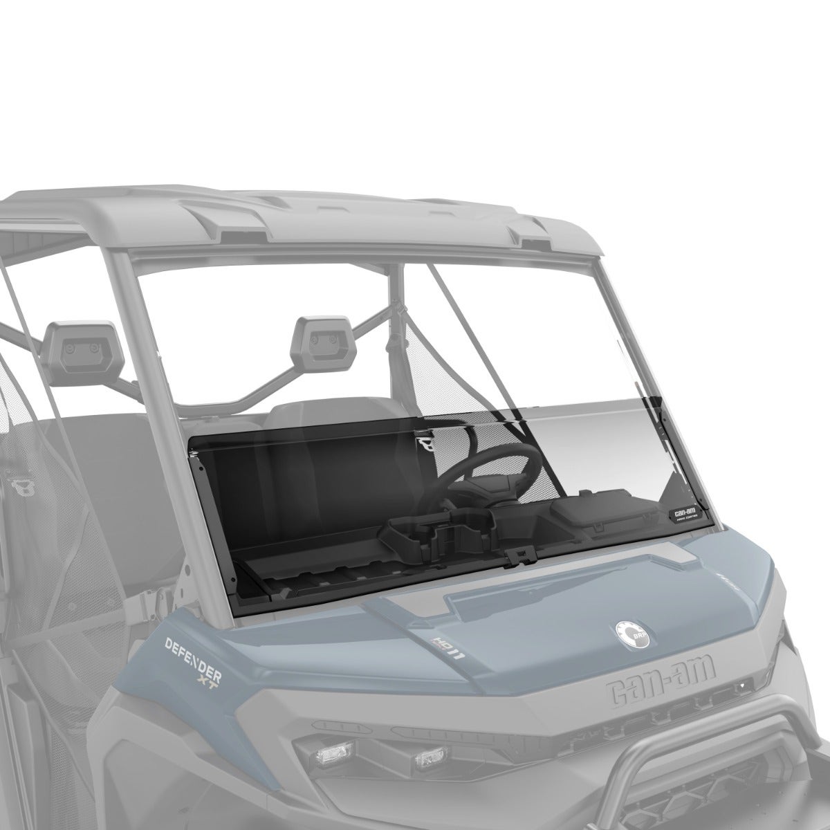 Can-Am Defender Half Windshield - Hardcoated