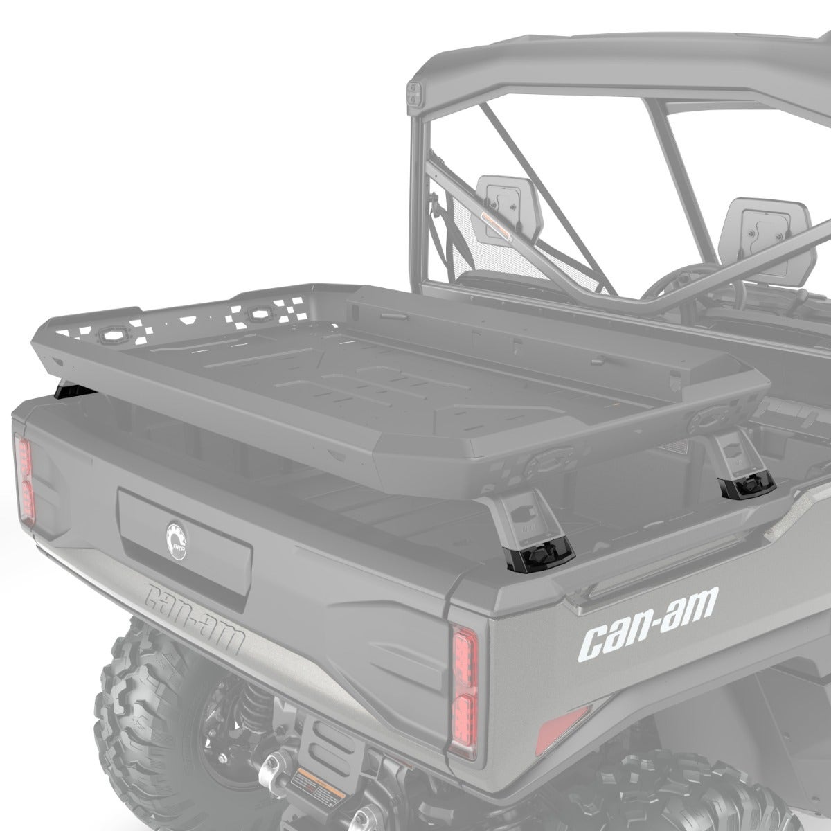 Ensemble de fixation du porte-bagages LinQ pour boîte de chargement pour Can-Am Defender