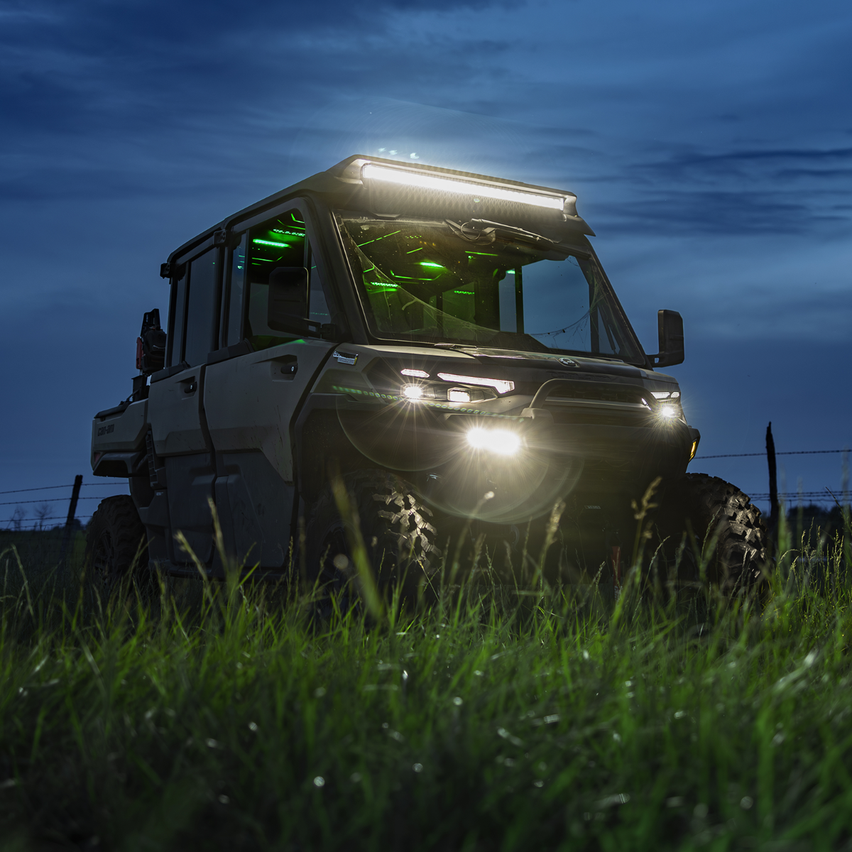 Lumières intégrées SMART pour pare-choc Can-Am Defender