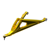 Ensemble de bras de suspension inférieur droit, jaune neo
