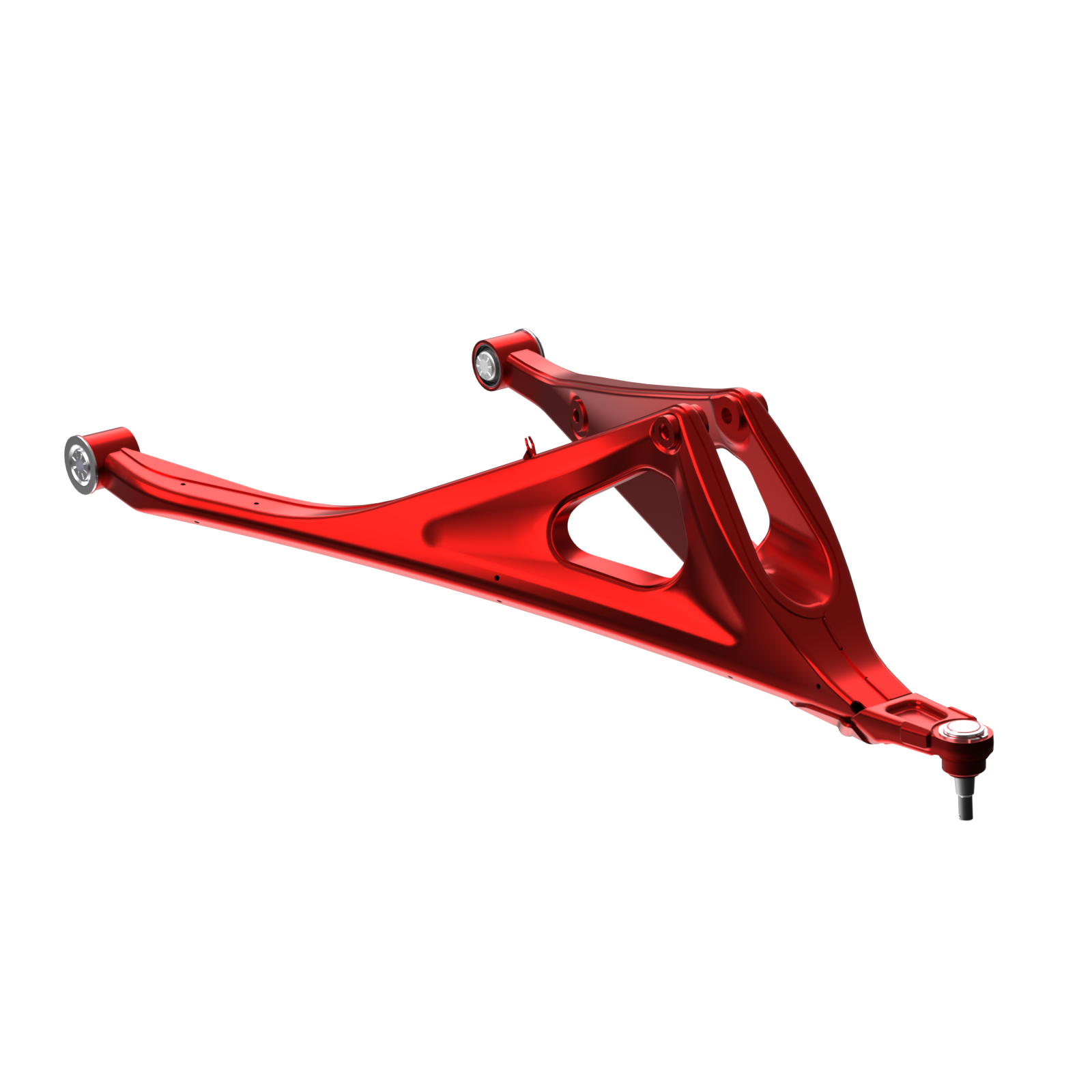 Ensemble de bras de suspension inférieur droit, rouge légion