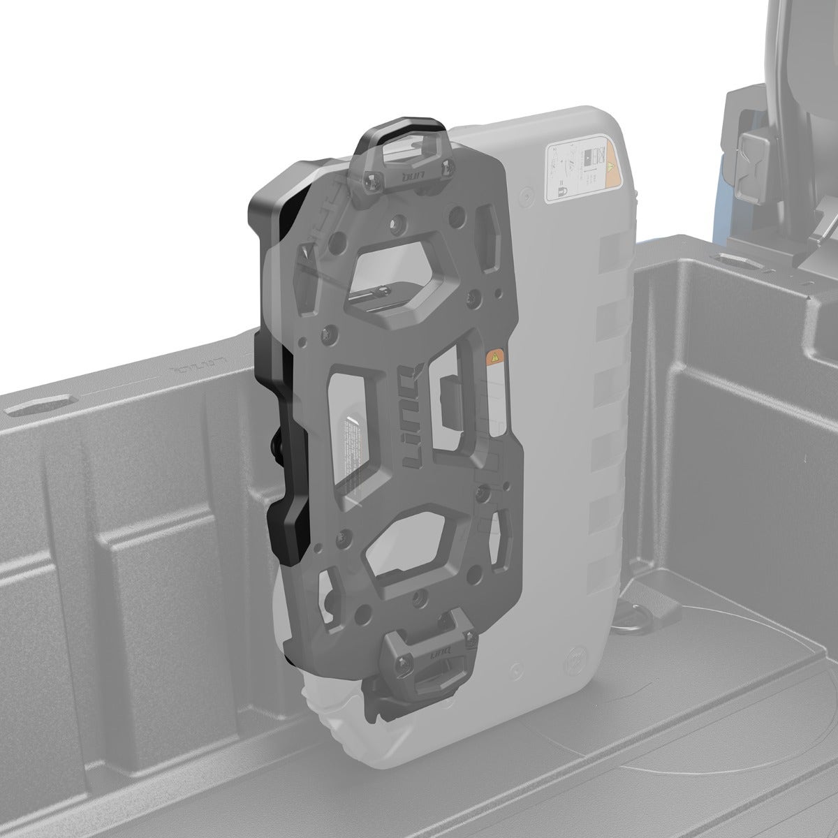 Support vertical LinQ pour boîte de chargement Can-Am Defender