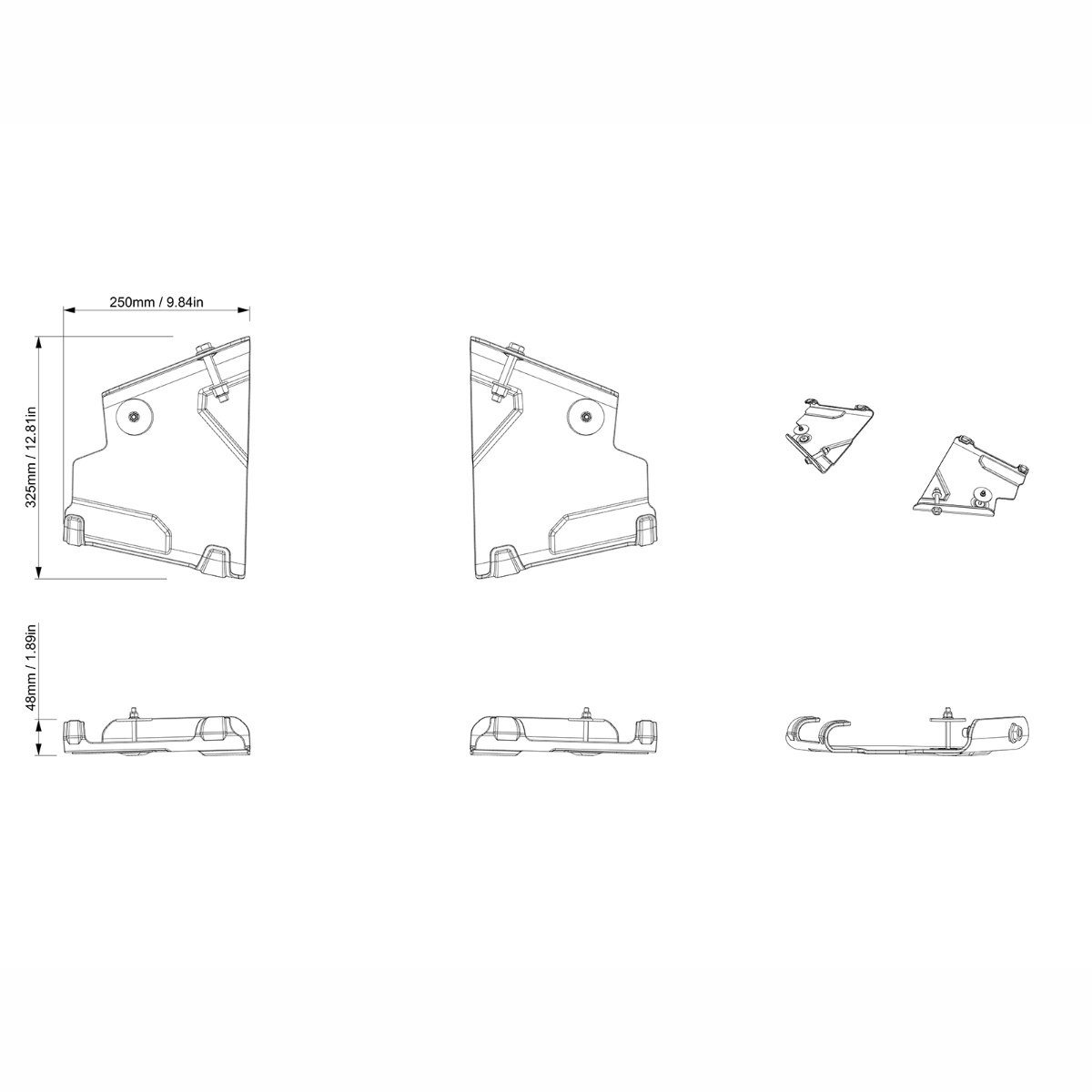 Can-Am Rear A-Arm Protectors