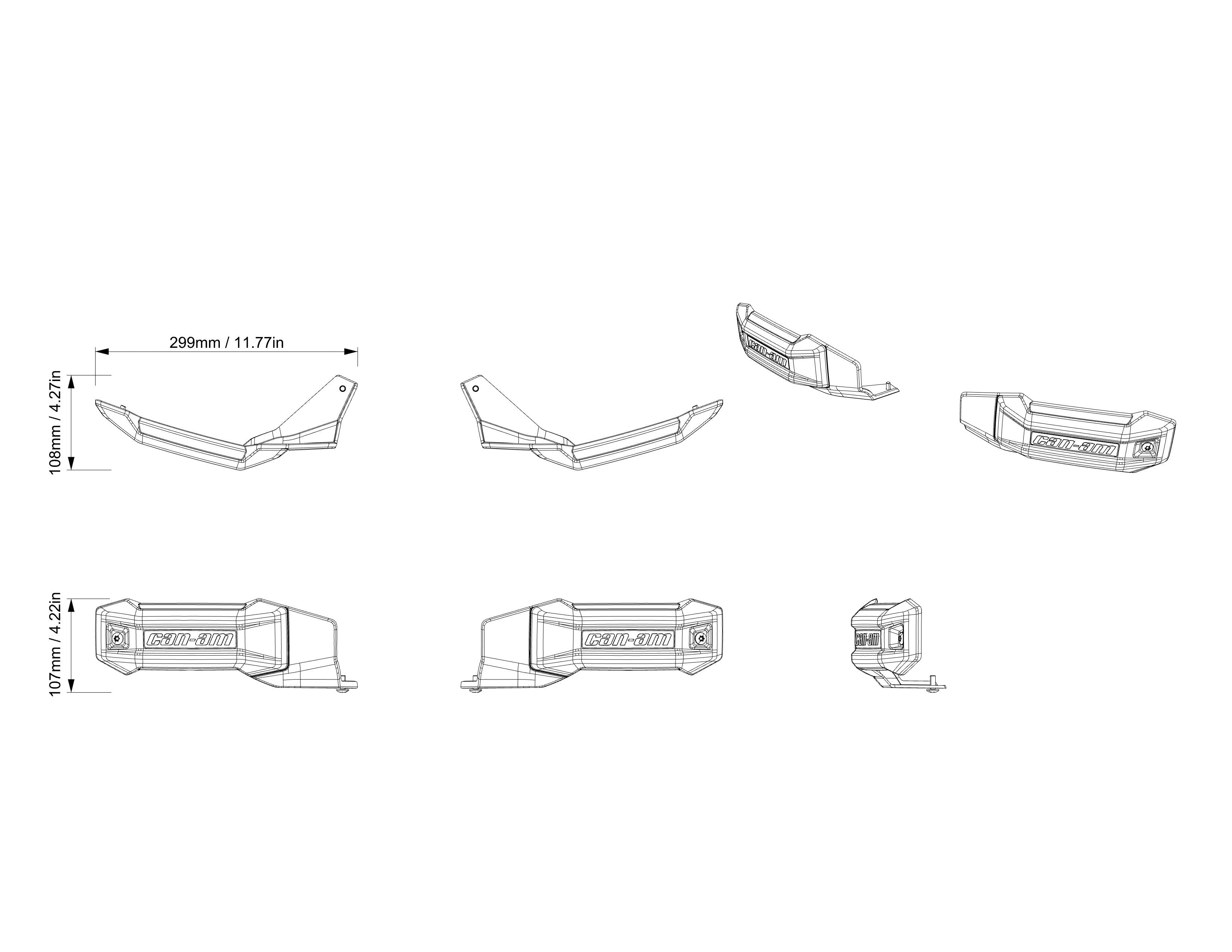 Can-Am Outlander Sport Handguards