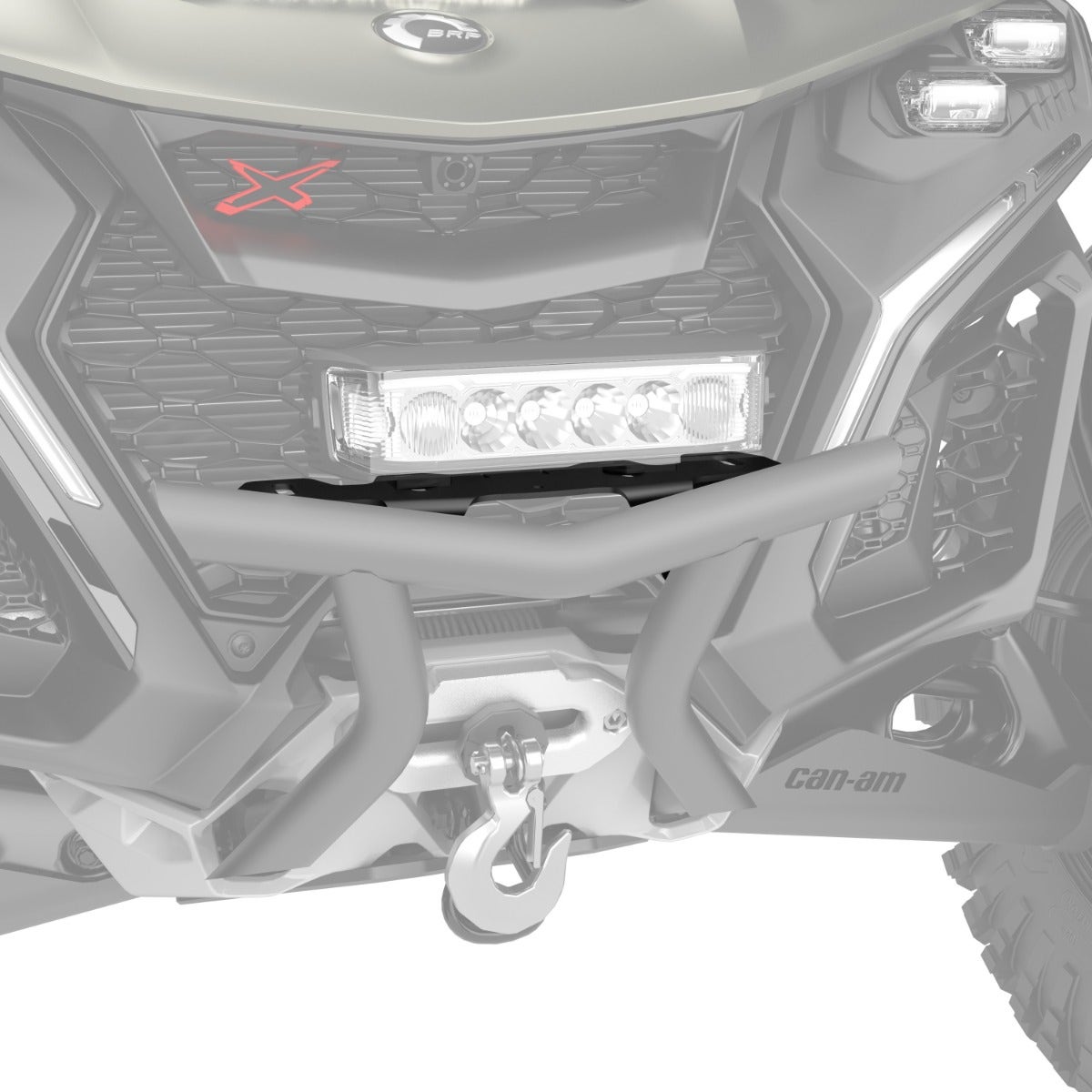 Support de lumière pour le pare-chocs avant X rc pour Can-Am Maverick R