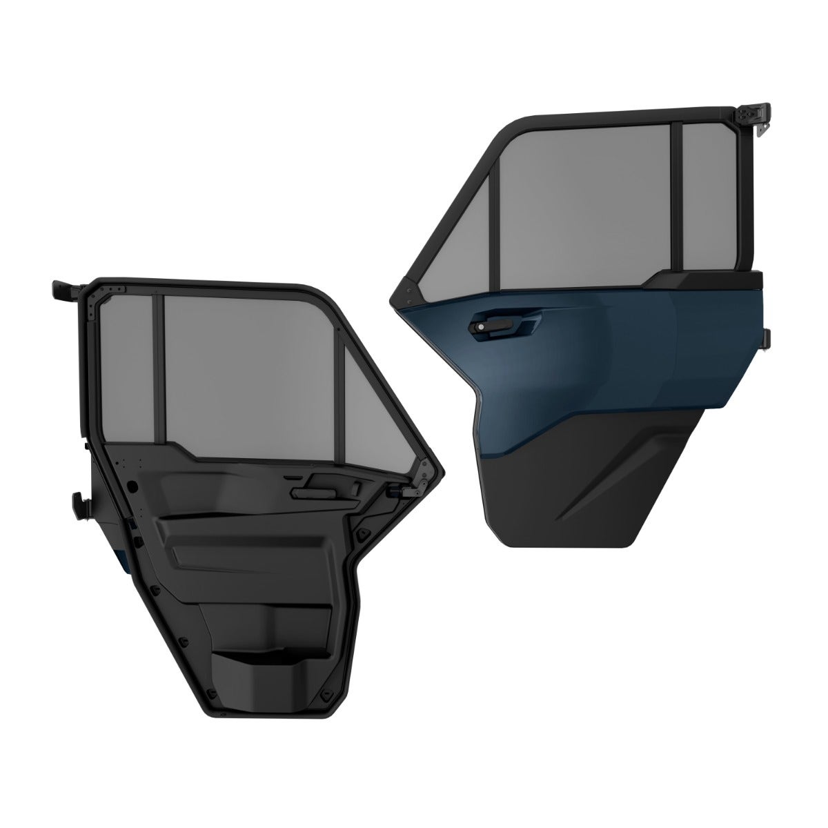 Can-Am Defender Front Deluxe Full Doors - Tinted Glass