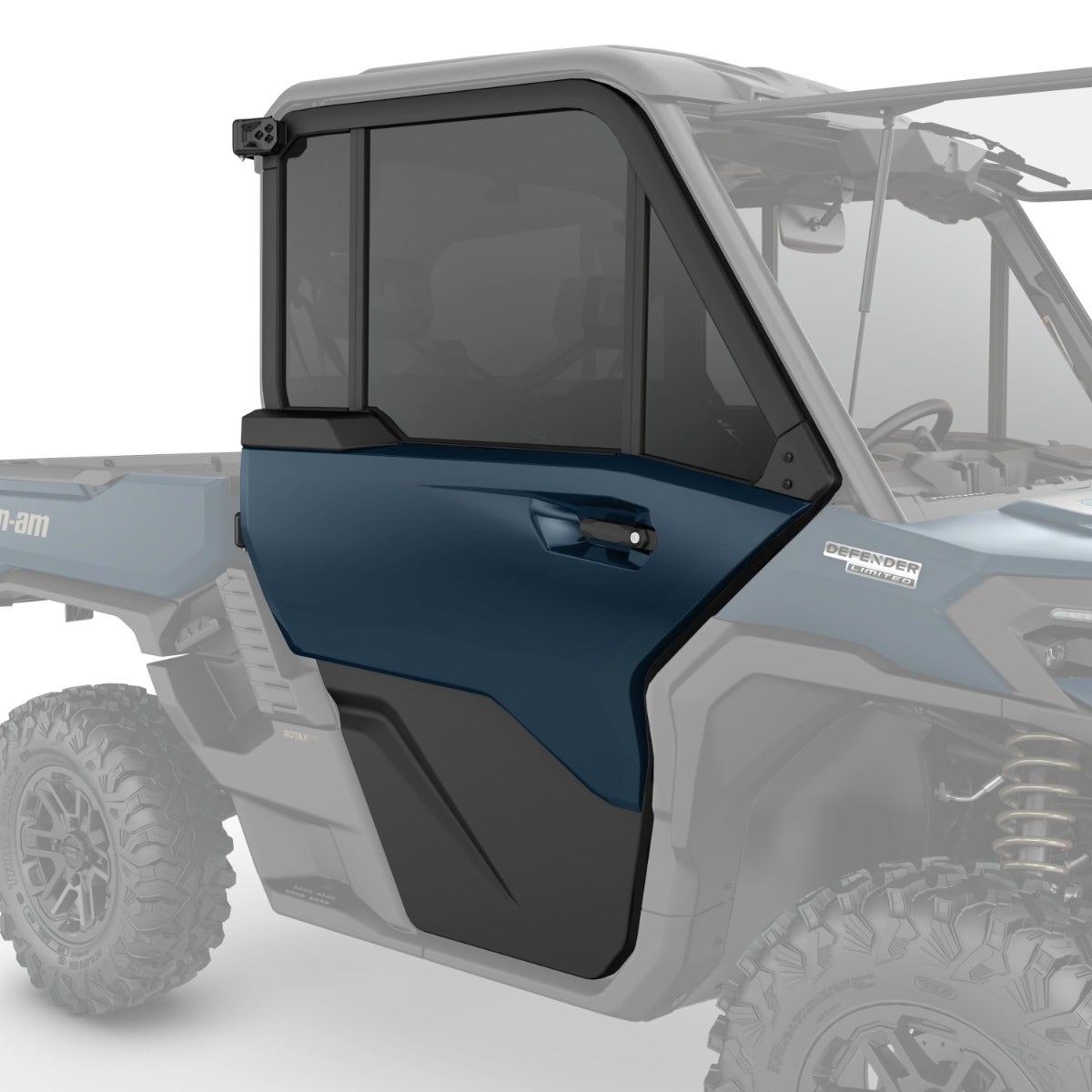 Can-Am Defender Front Deluxe Full Doors - Tinted Glass