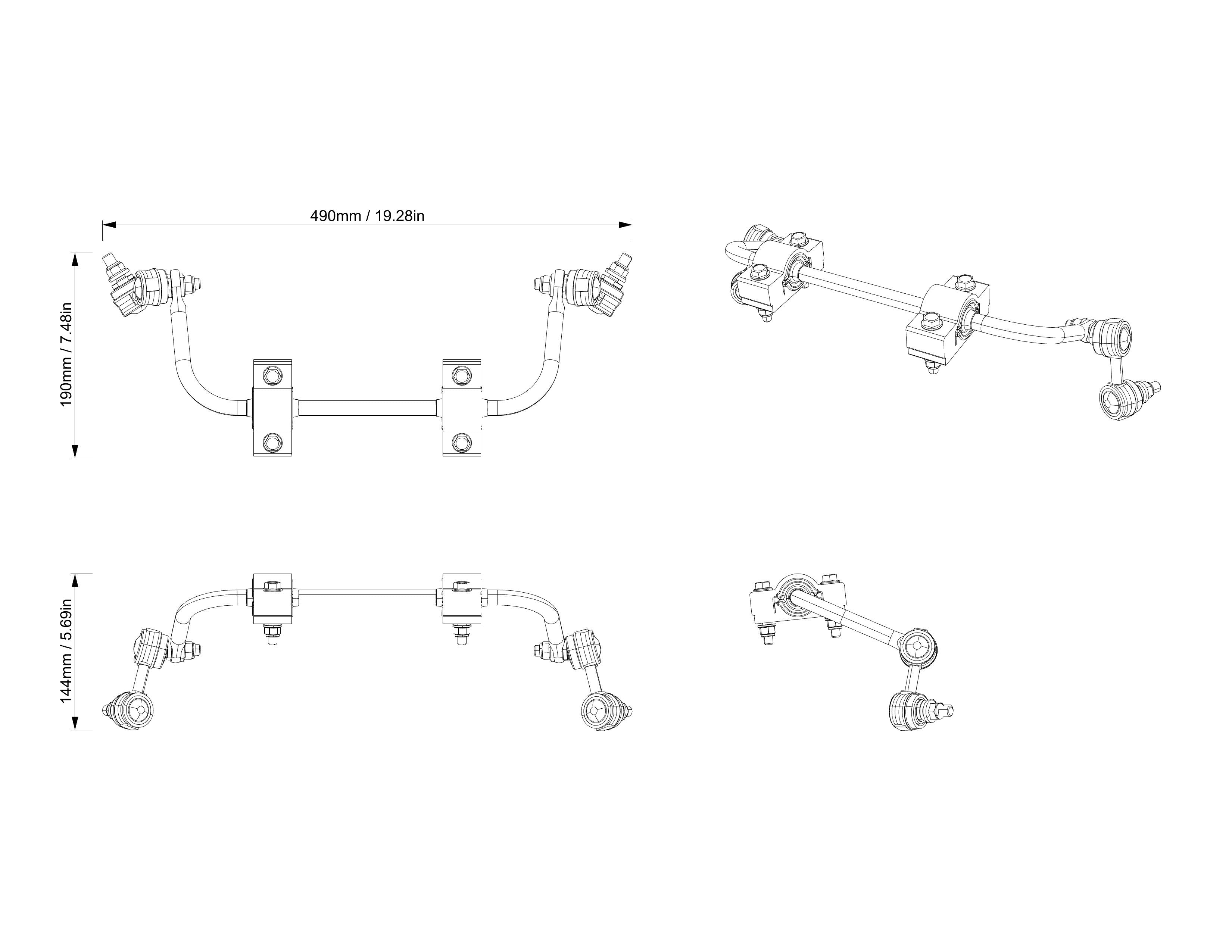 Can-Am Outlander Performance Sway Bar Kits