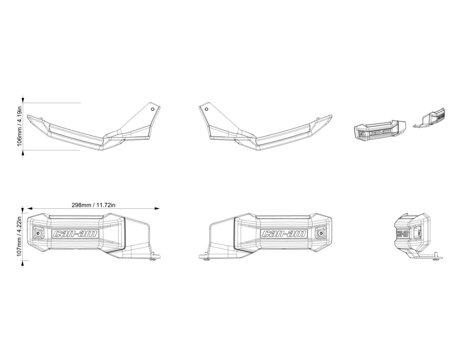 Can-Am Sport Handguards