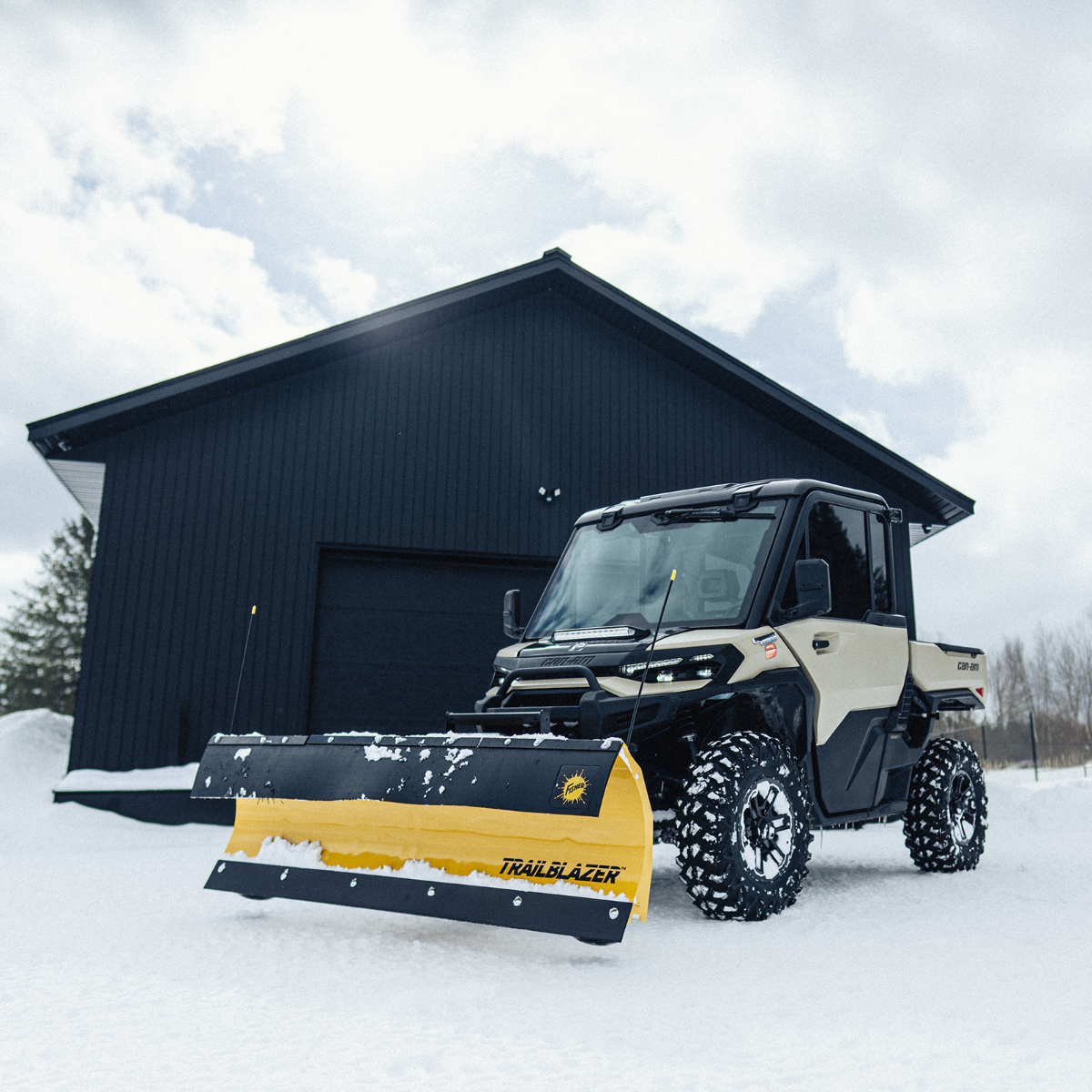 Can-Am Defender FISHER 80'' Rubber Deflector