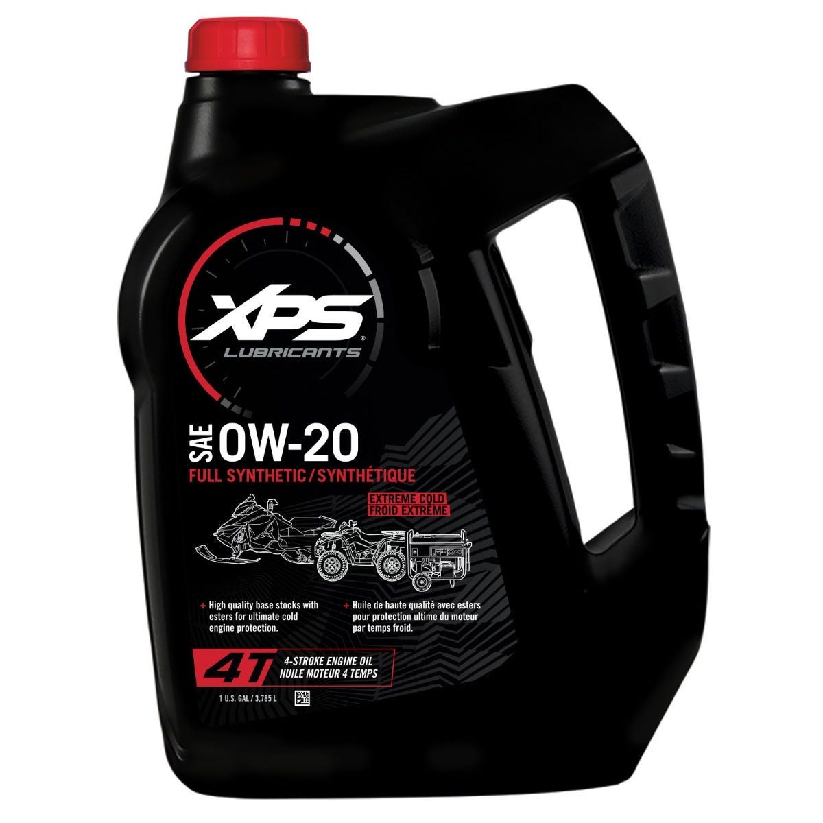 0W-20 - Huile synthétique 4T pour froid extrême XPS (3.7 L)