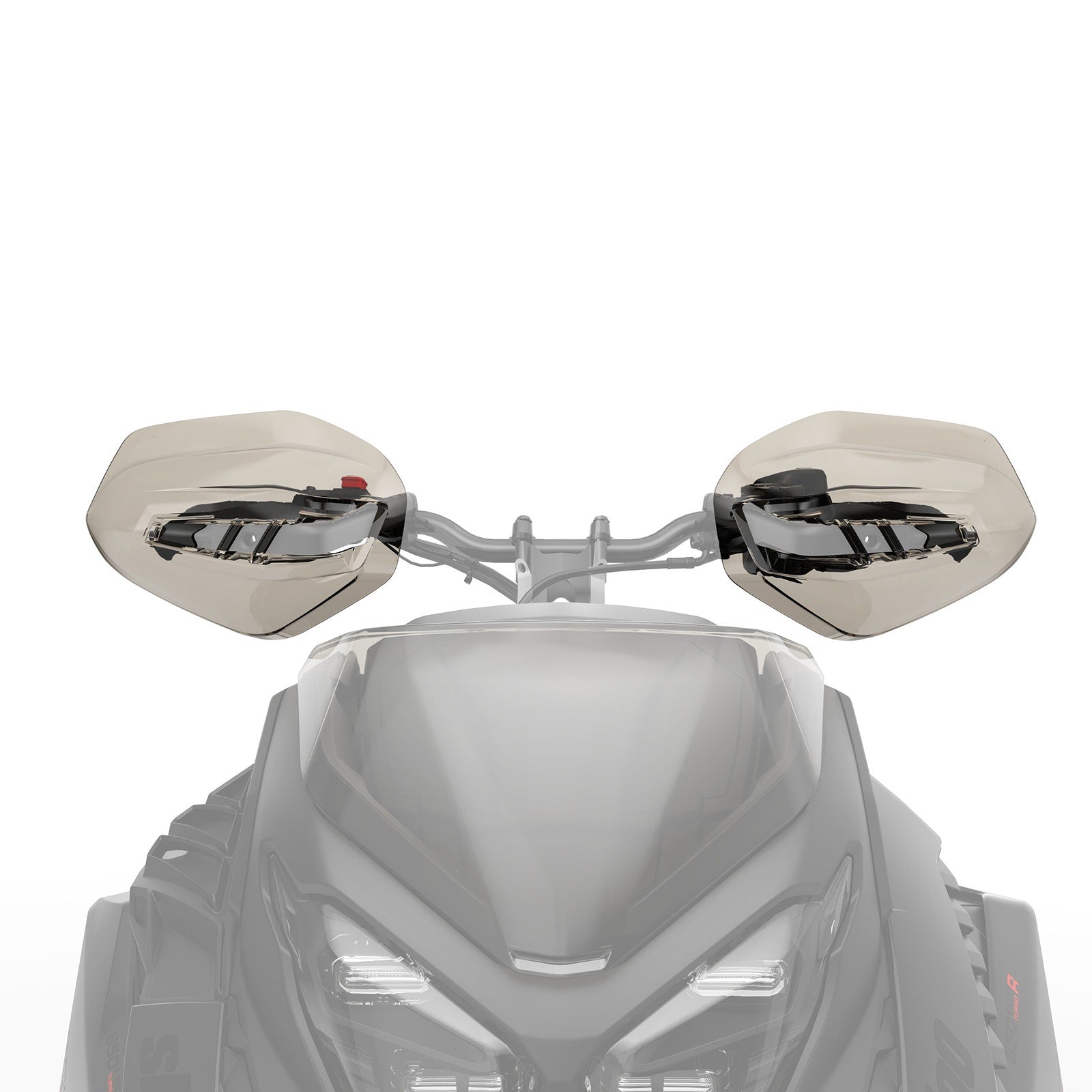 Ski-Doo Protège-mains transparents XL