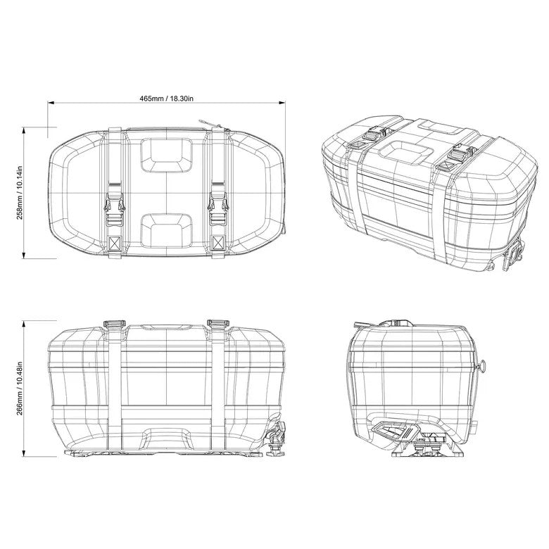 Sac de sentier extensible LinQ Ski-Doo (17 L)