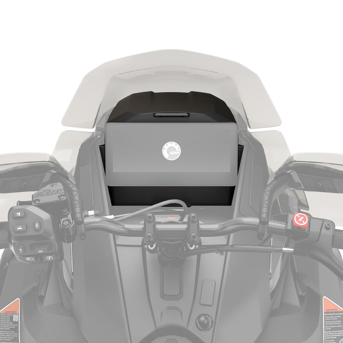Ski-Doo Repositionneur d'écran tactile de 10,25 po (avec lumière intégrée)