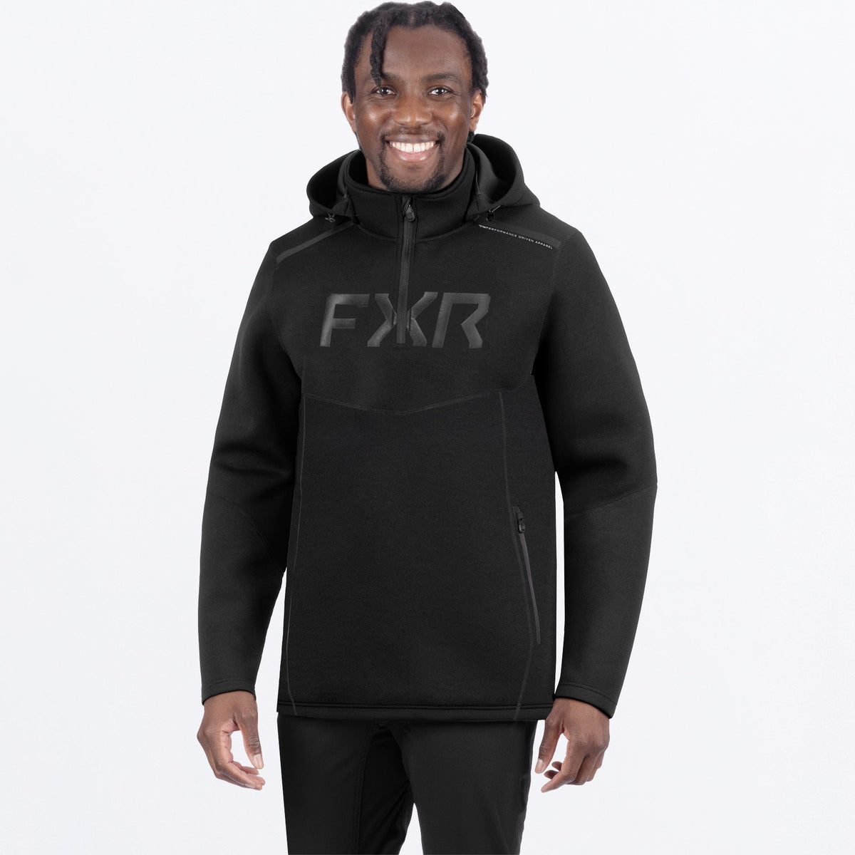 Coton ouaté à capuchon Altitude Tech à fermeture éclair 1/4 pour homme