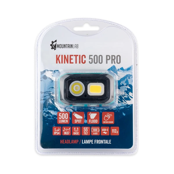 Mountain Lab Lampe frontale Kinetic 500 Pro