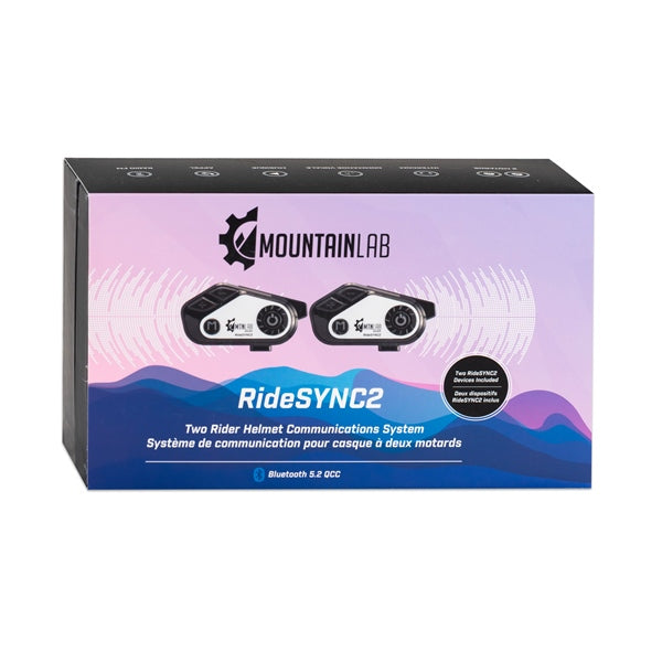 Mountain Lab Système communication RideSYNC2 pour casque