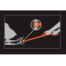 Mountain Lab Sangle de traction pour motoneige