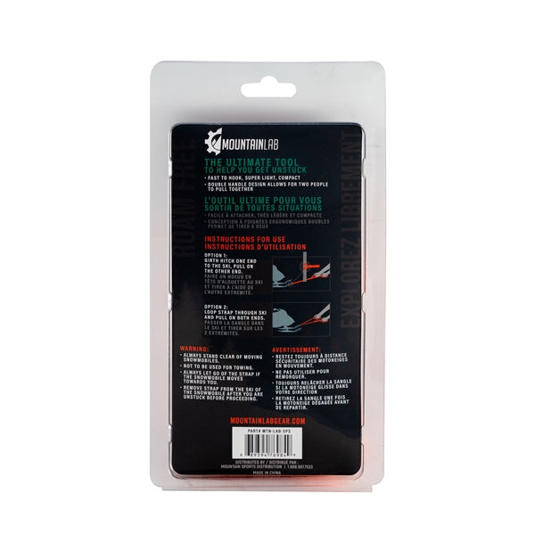 Mountain Lab Sangle de traction pour motoneige