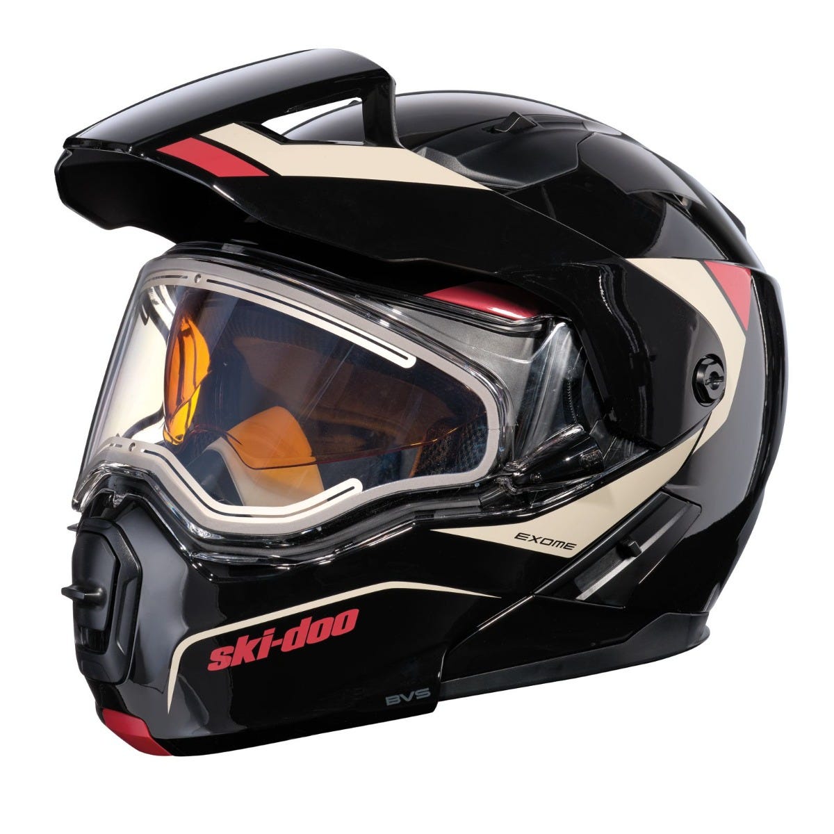Ski-Doo Exome Sport Heated Helmet with Electric Visor (DOT)