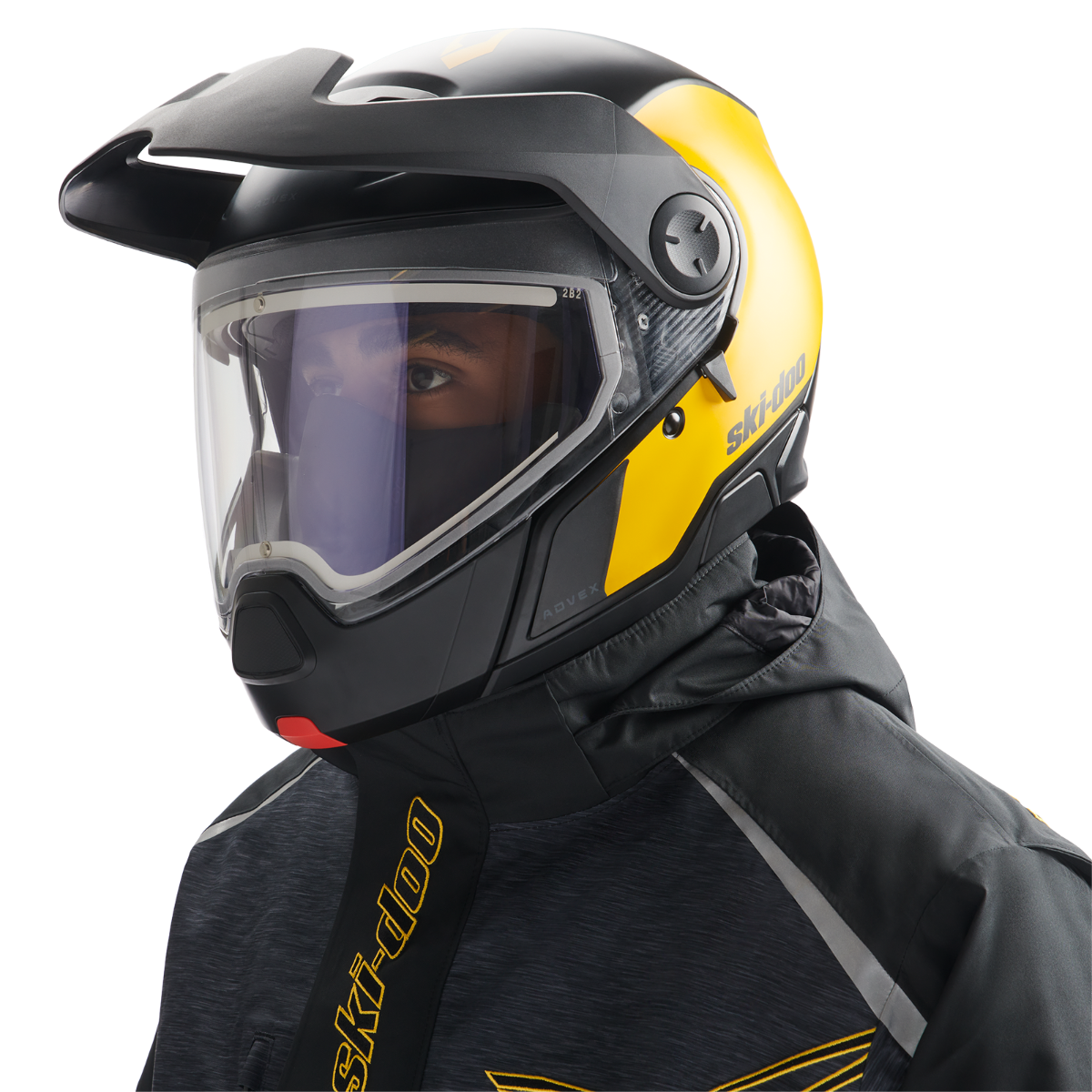 Ski-Doo Advex Sport Heated Helmet with Electric Visor (DOT/ECE)