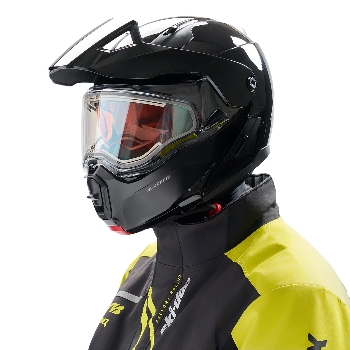Ski-Doo Unisex Exome Sport Helmet With Heated Visor (DOT)