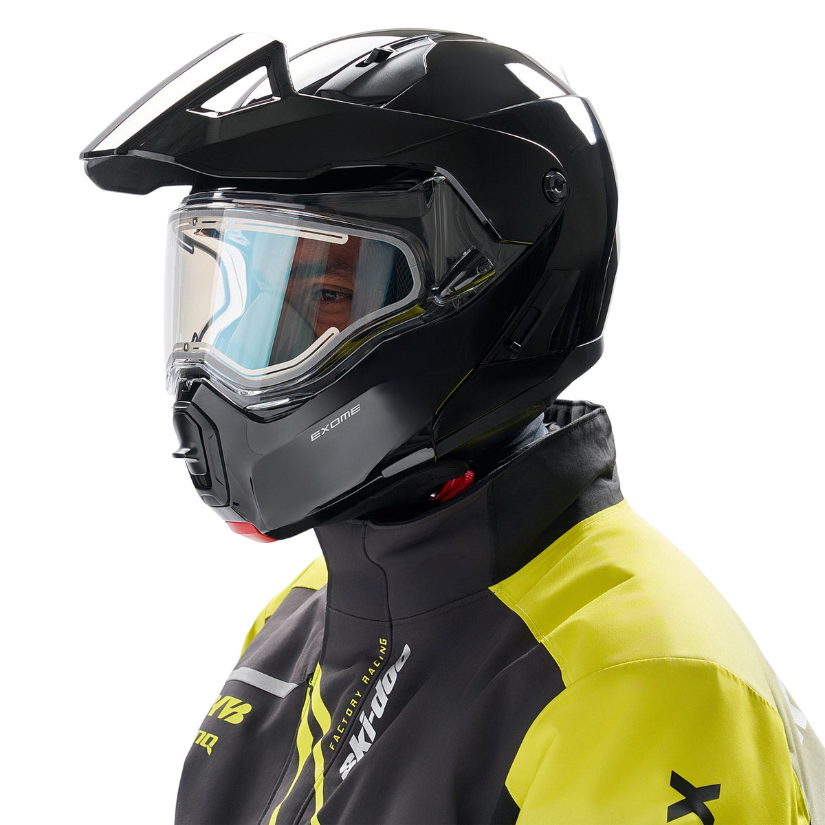 Ski-Doo Unisex Exome Sport Helmet With Heated Visor (DOT)