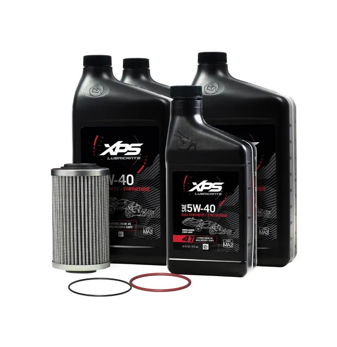 Ensemble changement d'huile XPS 4T 5W-40 – Moteur 1500 cc et plus